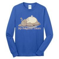 My Neighbor Totoro Sleepign Tall Long Sleeve T-Shirt