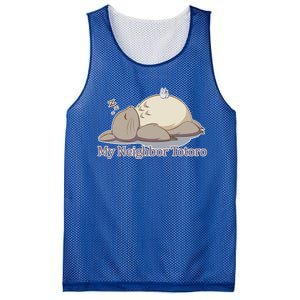 My Neighbor Totoro Sleepign Mesh Reversible Basketball Jersey Tank