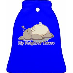 My Neighbor Totoro Sleepign Ceramic Bell Ornament