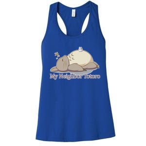 My Neighbor Totoro Sleepign Women's Racerback Tank