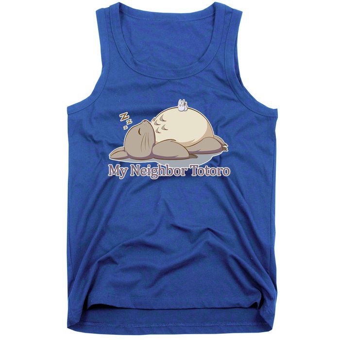 My Neighbor Totoro Sleepign Tank Top