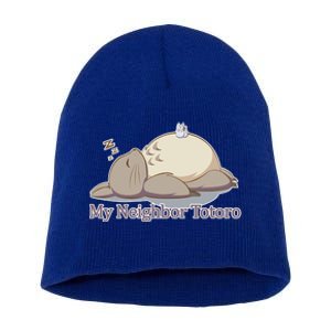 My Neighbor Totoro Sleepign Short Acrylic Beanie