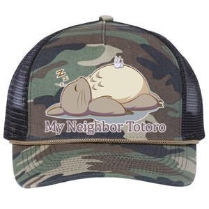 My Neighbor Totoro Sleepign Retro Rope Trucker Hat Cap