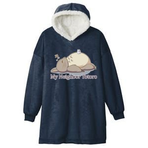 My Neighbor Totoro Sleepign Hooded Wearable Blanket