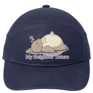 My Neighbor Totoro Sleepign 7-Panel Snapback Hat