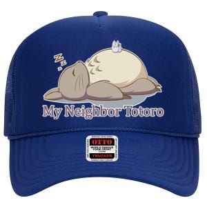 My Neighbor Totoro Sleepign High Crown Mesh Back Trucker Hat