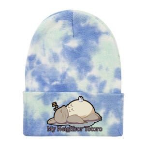 My Neighbor Totoro Sleepign Tie Dye 12in Knit Beanie