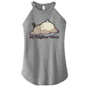 My Neighbor Totoro Sleepign Women's Perfect Tri Rocker Tank