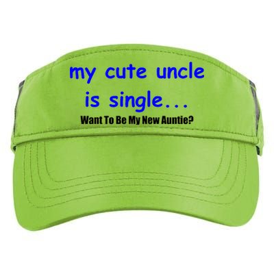 My New Uncle Is Single, Want To Be My New Auntie? Adult Drive Performance Visor