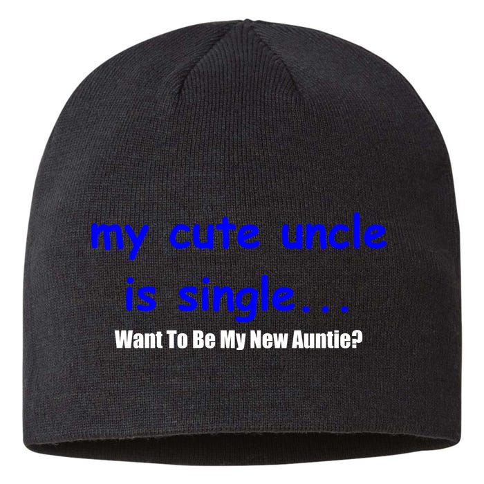 My New Uncle Is Single, Want To Be My New Auntie? Sustainable Beanie