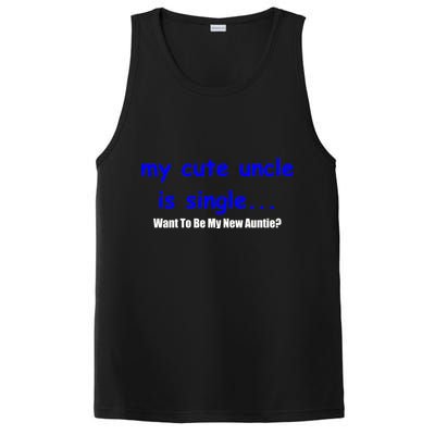 My New Uncle Is Single, Want To Be My New Auntie? PosiCharge Competitor Tank