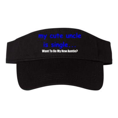 My New Uncle Is Single, Want To Be My New Auntie? Visor