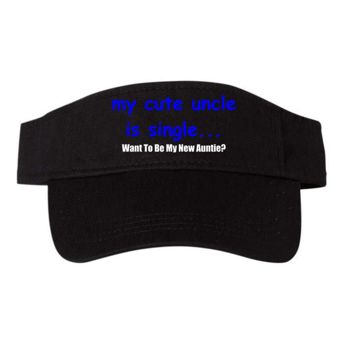 My New Uncle Is Single, Want To Be My New Auntie? Visor