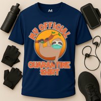 My Official Quarantine Shirt Sloth Cooling Performance Crew T-Shirt