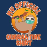 My Official Quarantine Shirt Sloth Cooling Performance Crew T-Shirt