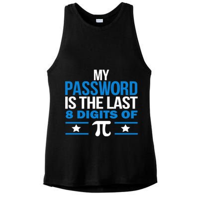My Password is the last digit of Pi Ladies PosiCharge Tri-Blend Wicking Tank
