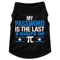 My Password is the last digit of Pi Doggie Tank