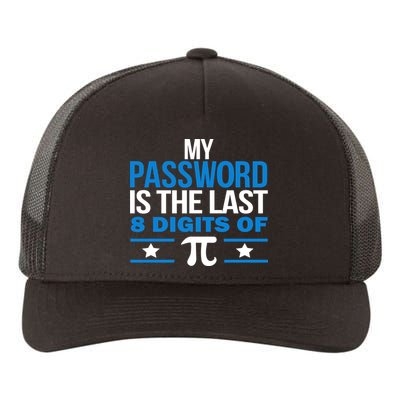 My Password is the last digit of Pi Yupoong Adult 5-Panel Trucker Hat
