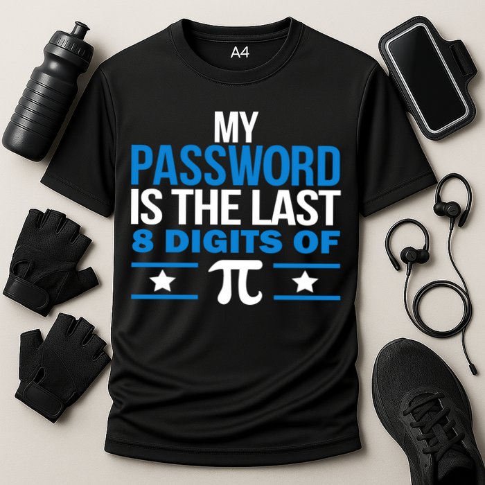 My Password is the last digit of Pi Cooling Performance Crew T-Shirt