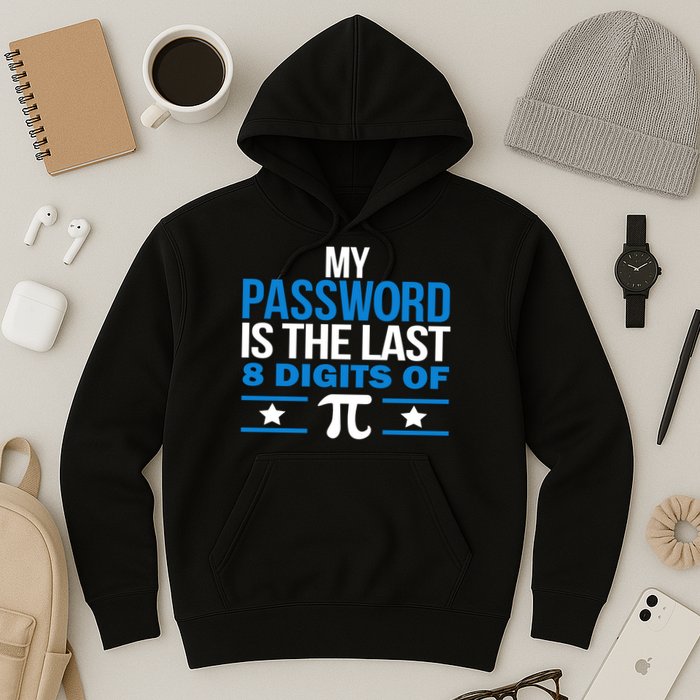 My Password is the last digit of Pi Hoodie