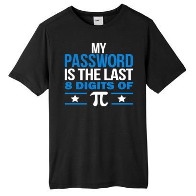 My Password is the last digit of Pi Tall Fusion ChromaSoft Performance T-Shirt