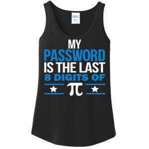 My Password is the last digit of Pi Ladies Essential Tank