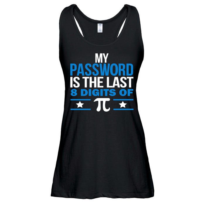 My Password is the last digit of Pi Ladies Essential Flowy Tank