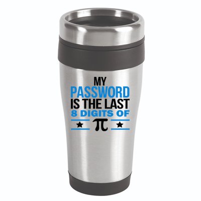 My Password is the last digit of Pi 16oz Travel Tumbler