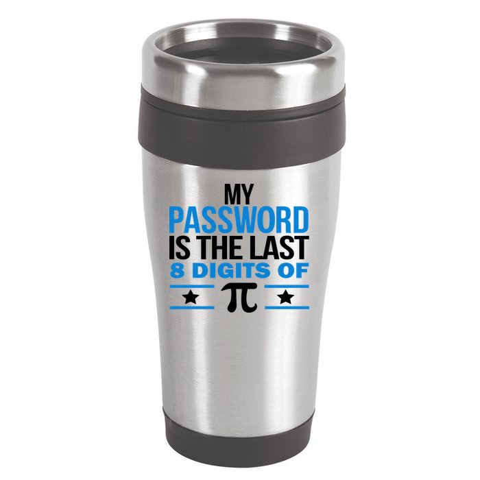 My Password is the last digit of Pi 16oz Travel Tumbler