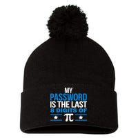 My Password is the last digit of Pi Pom Pom 12in Knit Beanie