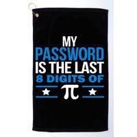 My Password is the last digit of Pi Golf Towel