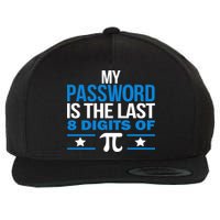 My Password is the last digit of Pi Wool Snapback Cap