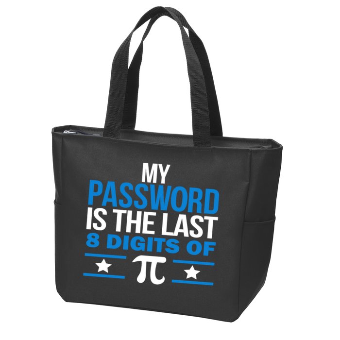 My Password is the last digit of Pi Zip Tote Bag
