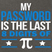 My Password is the last digit of Pi Cotton Canvas Backpack