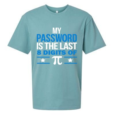 My Password is the last digit of Pi Sueded Cloud Jersey T-Shirt
