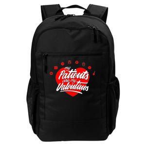 My Patients Are My Valentine's Day Love Heart Daily Commute Backpack