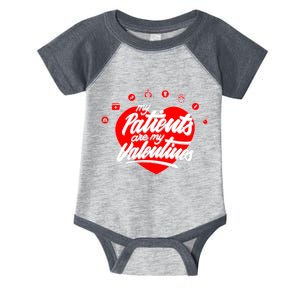 My Patients Are My Valentine's Day Love Heart Infant Baby Jersey Bodysuit