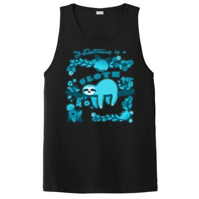 My Patronsus Is A Sloth Funny PosiCharge Competitor Tank