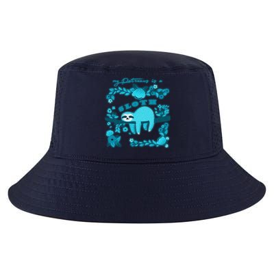 My Patronsus Is A Sloth Funny Cool Comfort Performance Bucket Hat