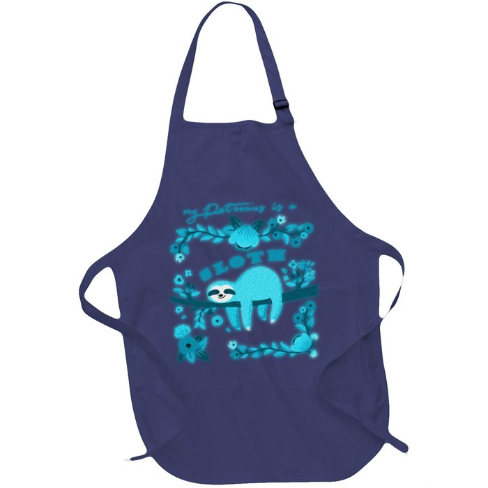 My Patronsus Is A Sloth Funny Apron