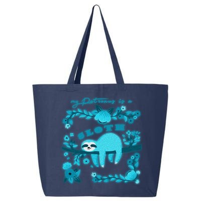 My Patronsus Is A Sloth Funny 25L Jumbo Tote