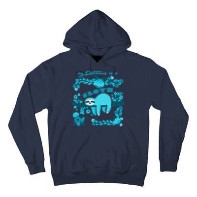 My Patronsus Is A Sloth Funny Tall Hoodie