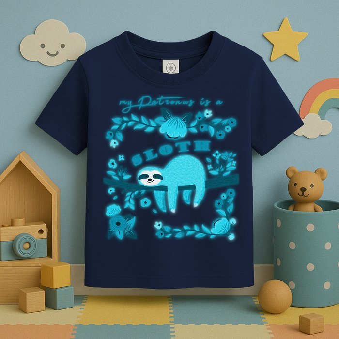 My Patronsus Is A Sloth Funny Toddler T-Shirt
