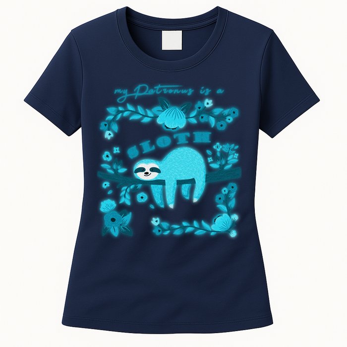 My Patronsus Is A Sloth Funny Womens T-Shirt