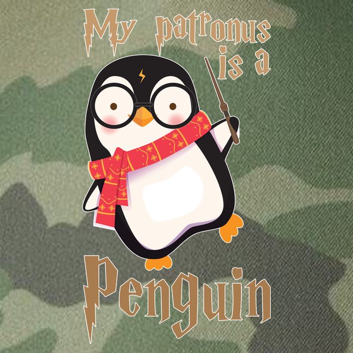 My Patronus Is a Penguin Legacy Tie Dye Trucker Hat