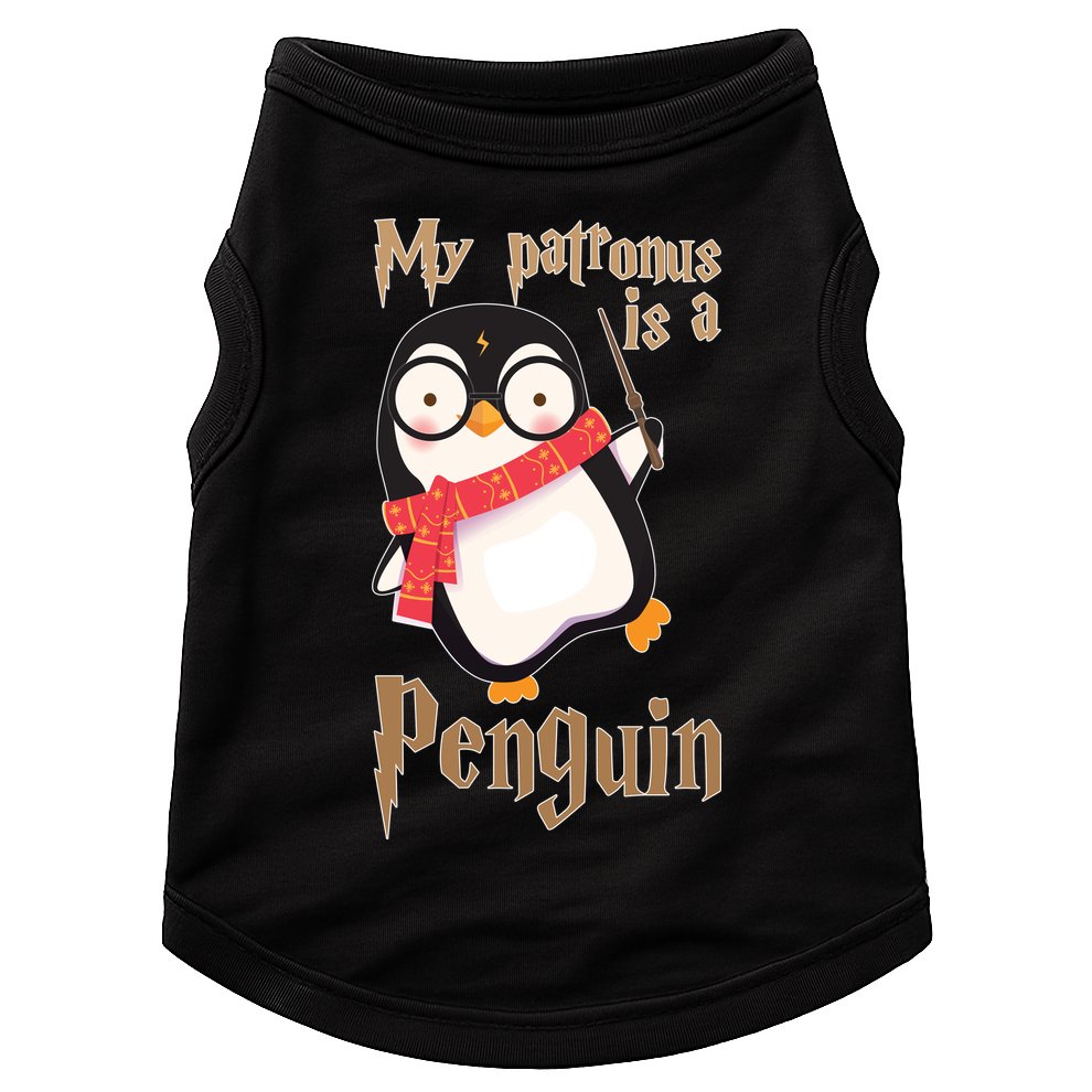 My Patronus Is a Penguin Doggie Tank