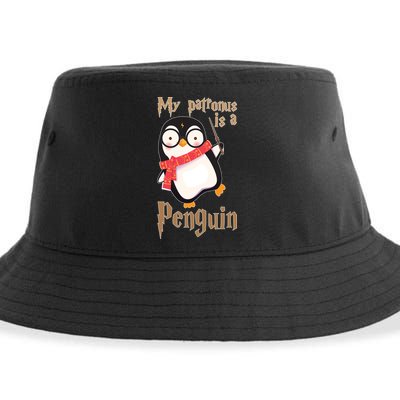 My Patronus Is a Penguin Sustainable Bucket Hat