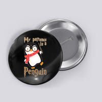 My Patronus Is a Penguin Button