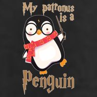 My Patronus Is a Penguin Adult Drive Performance Visor