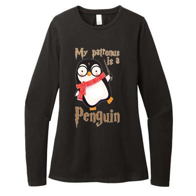 My Patronus Is a Penguin Womens CVC Long Sleeve Shirt